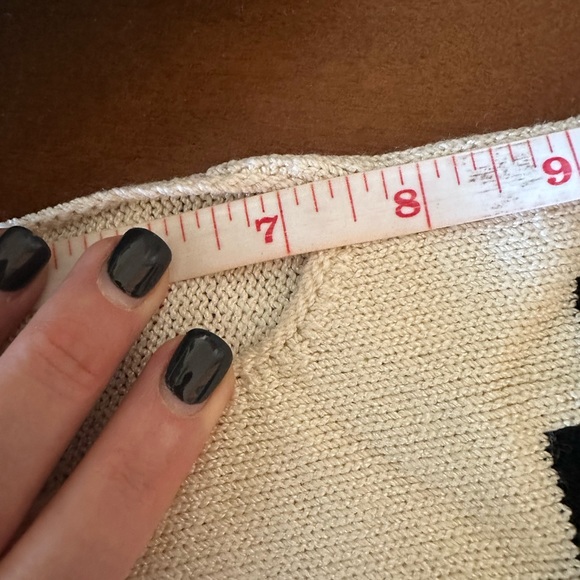 Deliciously vintage geometric woman’s sweater S/M - Picture 7 of 7